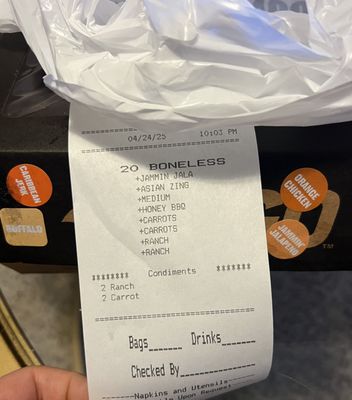 Buffalo Wild Wings by null