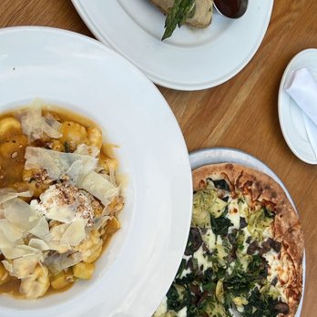 Industry Kitchen - Steak, Ricotta Gnocchi, artichoke pizza - American Near Me - New York, New York