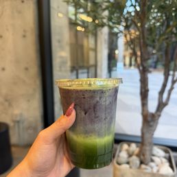 blueberry lavender matcha