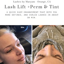 Lash lifts and tint starting at $35