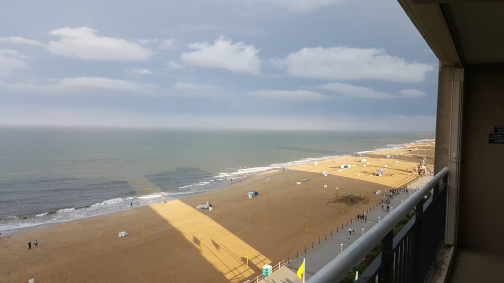 View from our balcony. Each room has balcony view! Yelp