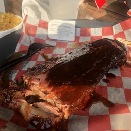 Half rack of ribs