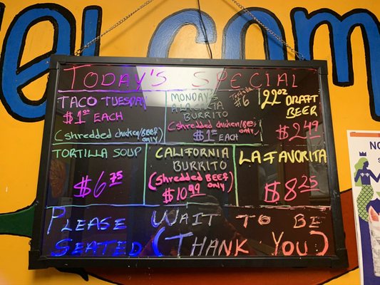 Menu photo 5 Cilantros Grill & Cantina Van Wert, OH