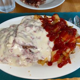 Cream Chipped Beef on Toast