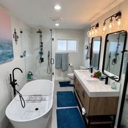 High Image General Contractor - Glass shower surround