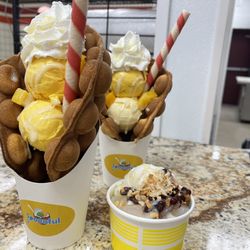 Spoonful - Ice cream with waffle