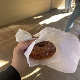 Hot Apple Cider Donut