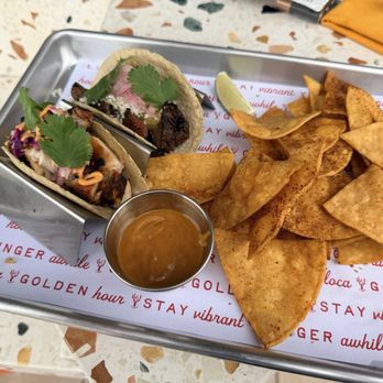Flora Loca Rooftop Cantina - Fish tacos with spicy salsa - Mexican Near Me - Oxnard, California Flora Loca Rooftop Cantina - Fish tacos with spicy salsa - Mexican Near Me - Oxnard, California