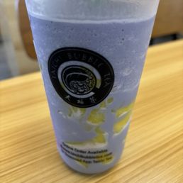 Taro Slush with Pudding instead of Boba Taro Slush with Pudding instead of Boba