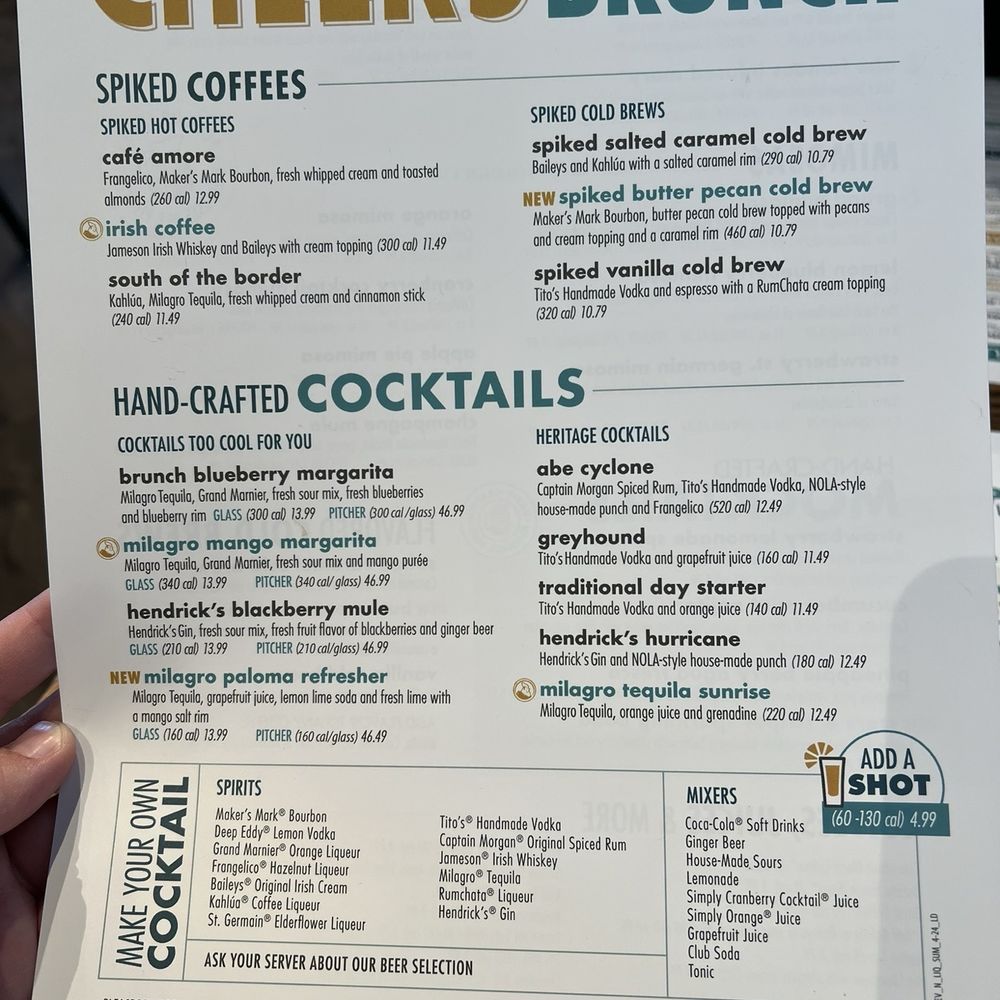 Another Broken Egg Cafe - Menu - April 2024 - American Near Me - Gilbert, Arizona