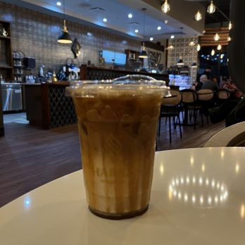 Haraz Coffee House - 16 oz. Iced Harazi Coffee - Coffee & Tea Near Me - Plano, Texas Haraz Coffee House - 16 oz. Iced Harazi Coffee - Coffee & Tea Near Me - Plano, Texas
