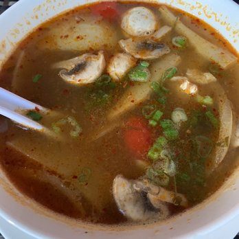 Basil Thai & Sushi - Tom Yum with chicken - Asian Fusion Near Me - Brunswick, Georgia Basil Thai & Sushi - Tom Yum with chicken - Asian Fusion Near Me - Brunswick, Georgia