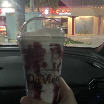 Da Vien Coffee - Blueberry Cheese Foam Frappe* - Desserts Near Me - Westminster, California