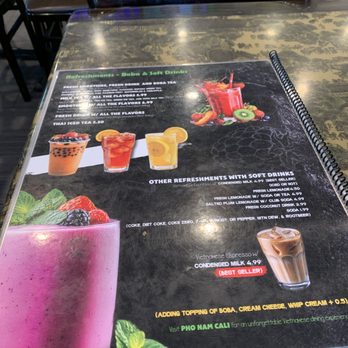Pho Nam Cali - Menu. - Vietnamese Near Me - National City, California