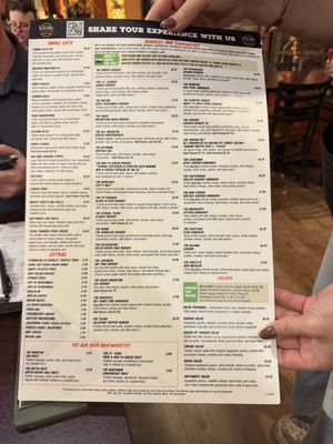 Menu photo 1 Border Burger Bar Manitou Springs, CO