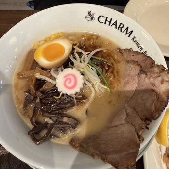 Charm Ramen - Black garlic ramen - Ramen Near Me - Wellesley, Massachusetts