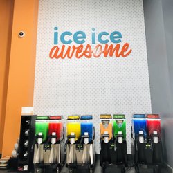 Eight different slushee flavors to choose from. More to come!!!