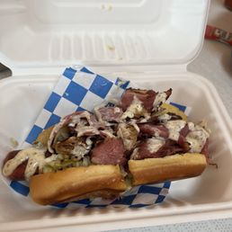 Pastrami Hot Dog Pastrami Hot Dog