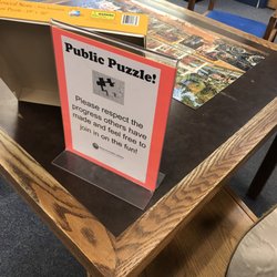 Santa Fe Public Library - Puzzle anyone?
