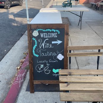 Byron Blatty Wines - Follow the sign to some delightful wines. - Wine Tasting Room Near Me - Los Angeles, California