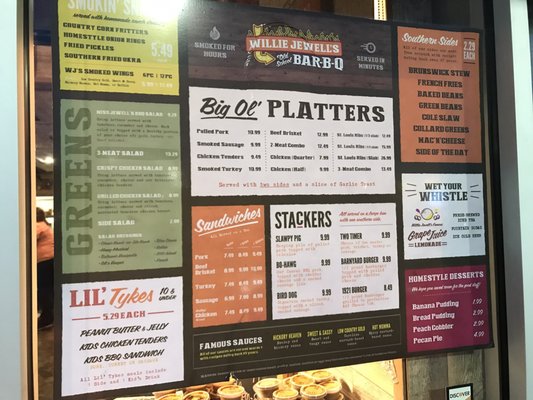 Menu photo 3 Willie Jewell's Old School Bar-B-Q Saint Augustine, FL
