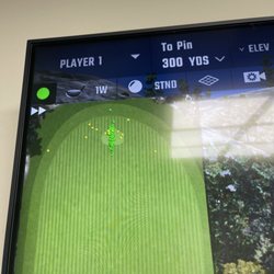 GOLFTEC Foster City - Shot Dispersion (day of pickup) Right is first ball hit Left if typical miss *didn't miss many!*