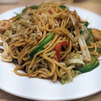 One Bite Dumpling - Shrimp Chow Mein - Dim Sum Near Me - Santa Clarita, California