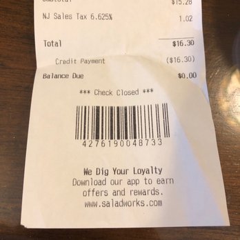 Saladworks - $16.30 for a Salad and Large Soup - Vegetarian Near Me - Galloway, New Jersey