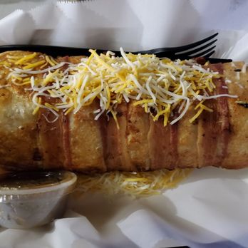 Sonora Grill - Bacon wrapped chimichanga adadobada burrito!!!! - Mexican Near Me - Moreno Valley, California Sonora Grill - Bacon wrapped chimichanga adadobada burrito!!!! - Mexican Near Me - Moreno Valley, California