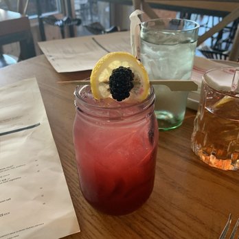 Yardbird Table & Bar - Blackberry bourbon lemonade - Southern Near Me - Miami Beach, Florida Yardbird Table & Bar - Blackberry bourbon lemonade - Southern Near Me - Miami Beach, Florida