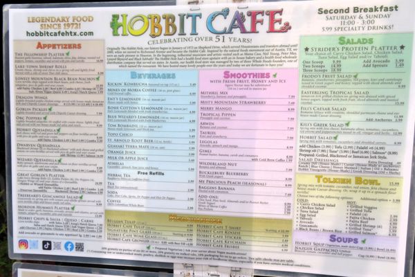 Menu photo 7 Hobbit Cafe Houston, TX Menu photo 7 Hobbit Cafe Houston, TX
