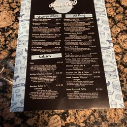 Remington's Restaurant & Bar509 Lounge - Menu