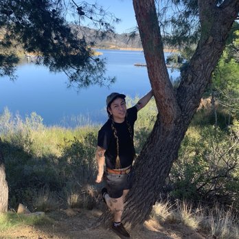 Dixon Lake - My oldest adult kid, Luz. - Parks Near Me - Escondido, California