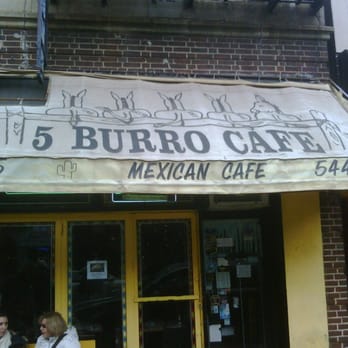 5 Burro Cafe - Outside Awning - Mexican Near Me - Forest Hills, New York
