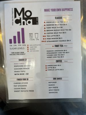 Menu photo 2 Mo Cha Cafe Beaverton, OR