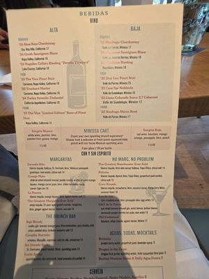 Menu photo 1 Zaranda Houston, TX