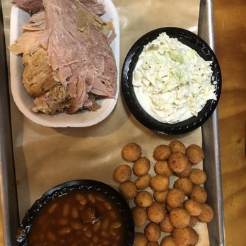 Little Richard's Barbeque - Sliced BBQ tray - Barbeque Near Me - Mount Airy, North Carolina