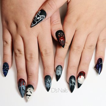 D’s Nails - Going all out for Halloween - Nail Salons Near Me - Lebanon, Virginia D’s Nails - Going all out for Halloween - Nail Salons Near Me - Lebanon, Virginia