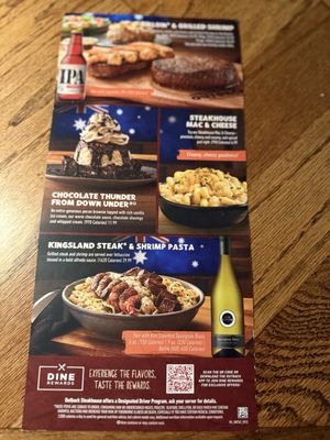 Menu photo 6 Outback Steakhouse Garden Grove, CA