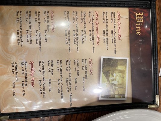 Menu photo 8 Metzger's German Restaurant Ann Arbor, MI