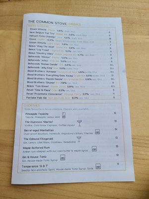 Menu photo 8 The Common Stove Orillia, ON