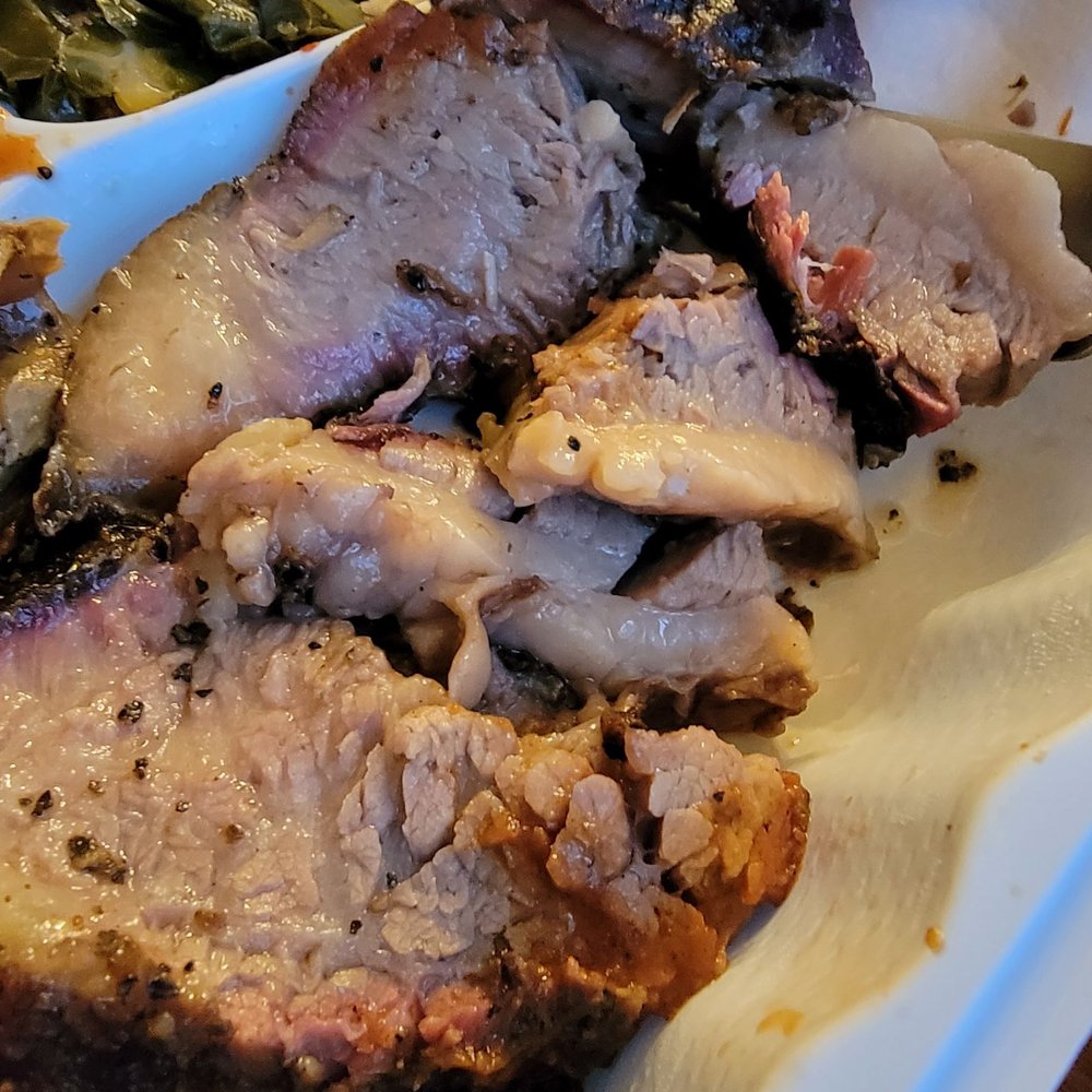Willards Real Pit BBQ - Mostly fat on the brisket. - Barbeque Near Me - Reston, Virginia Willards Real Pit BBQ - Mostly fat on the brisket. - Barbeque Near Me - Reston, Virginia