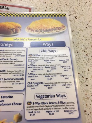 Menu photo 2 Skyline Chili Centerville, OH Menu photo 2 Skyline Chili Centerville, OH