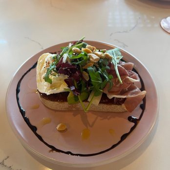 Cafe Lola - Burratta and prosciutto toast - Cafes Near Me - Henderson, Nevada