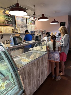 Log Cabin Ice Cream by null