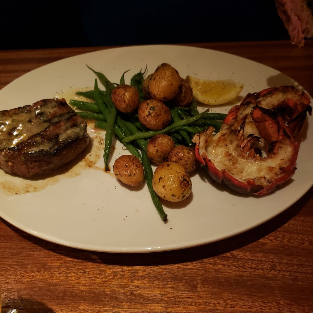 Seasons 52 - Filet n lobster tail - New American Near Me - Columbia, Maryland