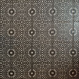 Bathroom tiled floor