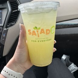 Cucumber mint lemonade. You won't regret it. Cucumber mint lemonade. You won't regret it.