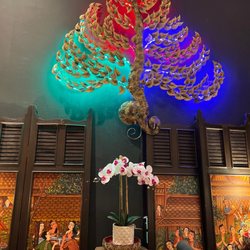 Thai Banyan - Wall, indoor seating area.