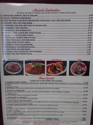 Menu photo 8 El Mariachi Mexican Restaurant Prattville, AL